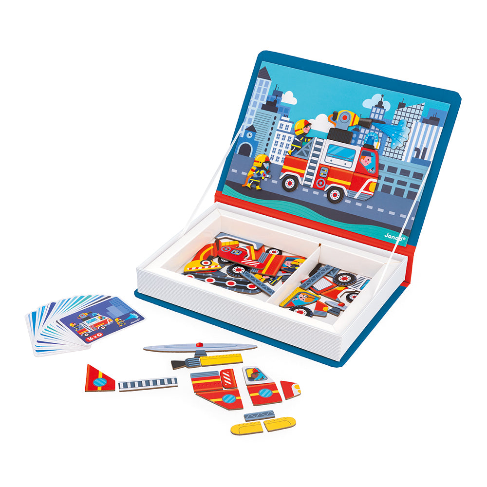 Janod - Magnetibook Feuerwehr - J02583