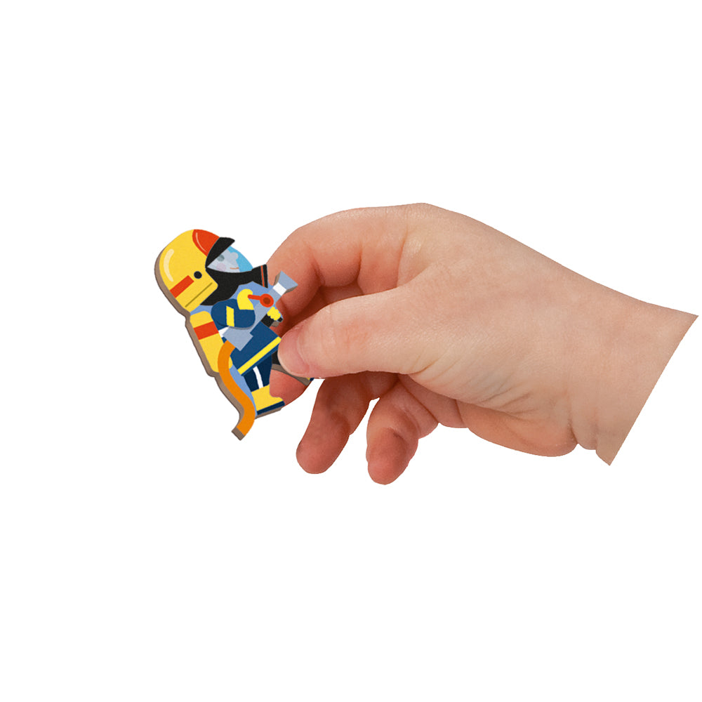 Janod - Magnetibook Feuerwehr - J02583_4