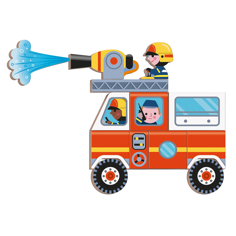 Janod - Magnetibook Feuerwehr - J02583_5