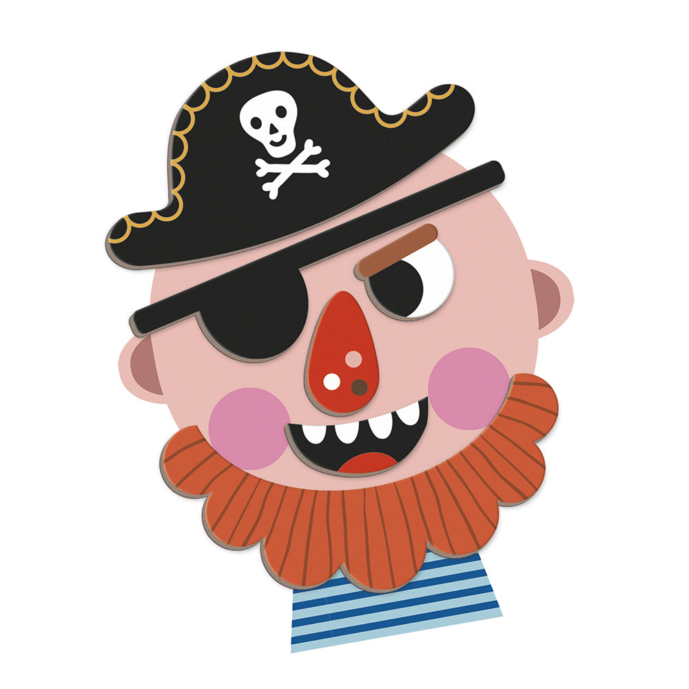 Janod - Magnetibook Crazy Face Jungen - J02716_4