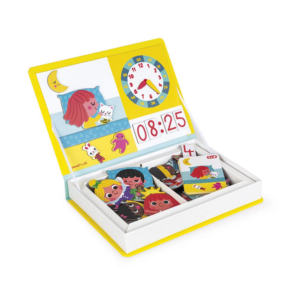 Janod - Magnetibook Lerne die Uhr - J02724_3