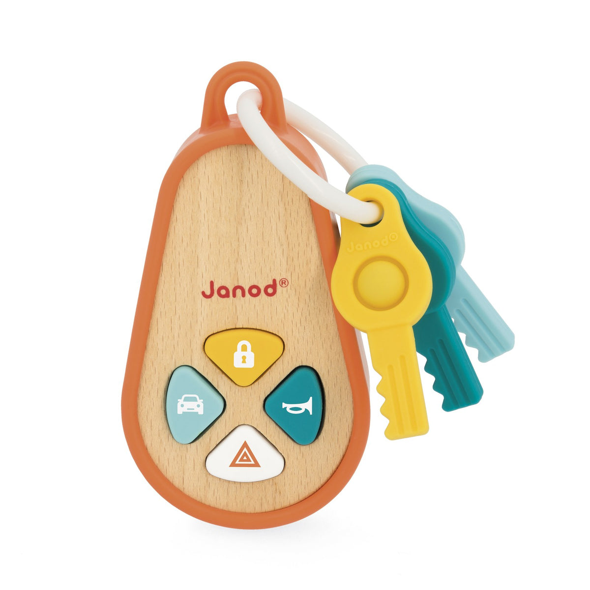 Janod - Spiel-Schlüsselanhänger mit Licht und Sound - J05320_R01_4