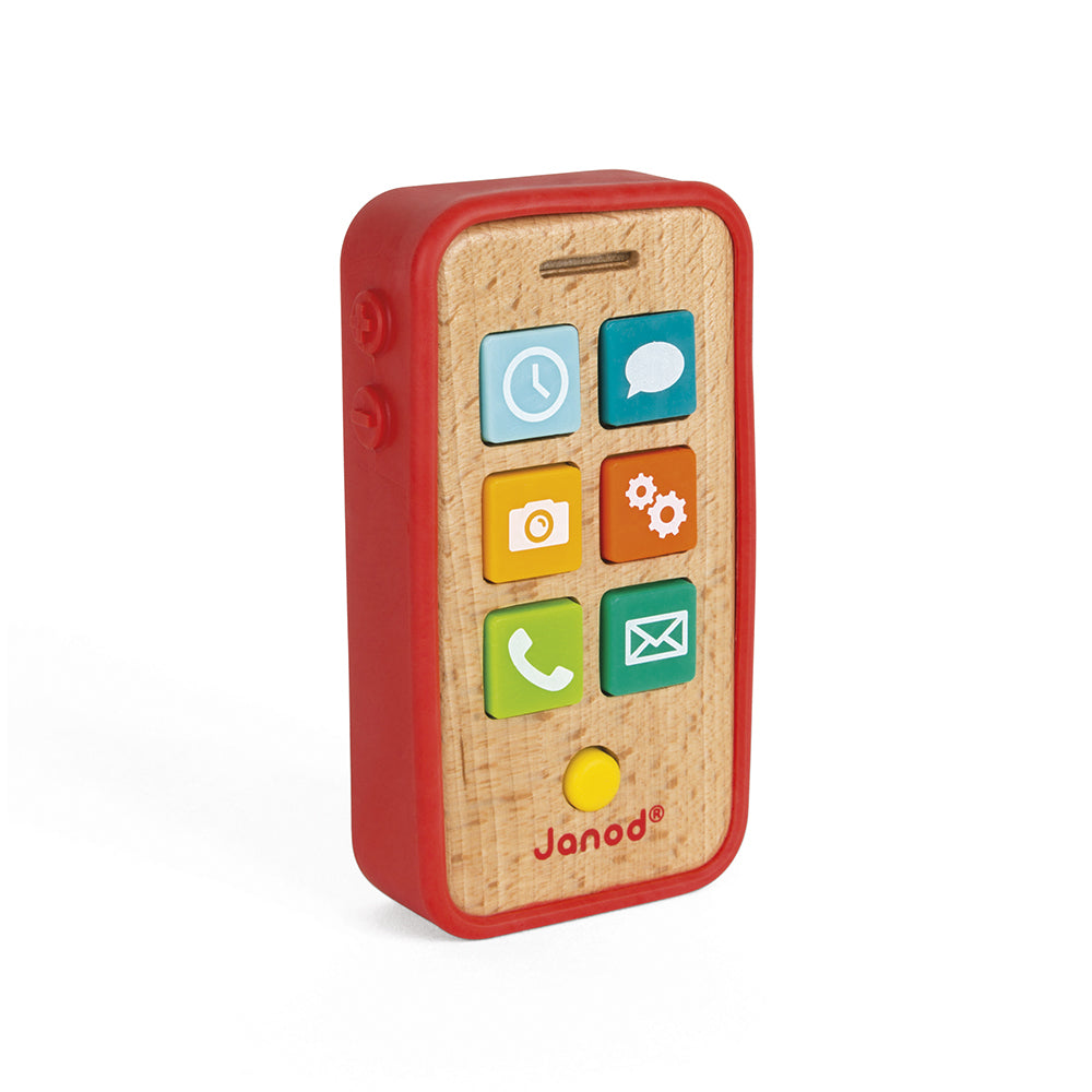 Janod - Spiel-Smartphone aus Holz - J05334
