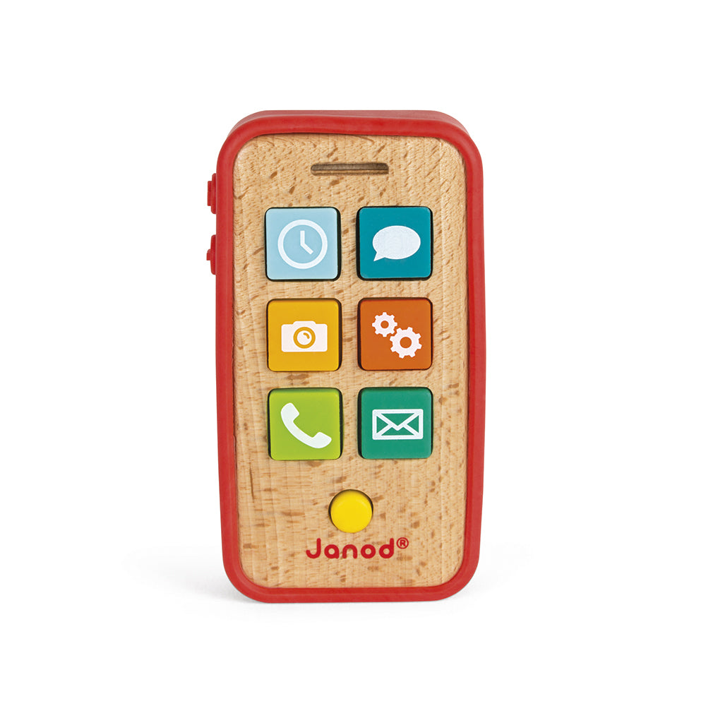Janod - Spiel-Smartphone aus Holz - J05334_4