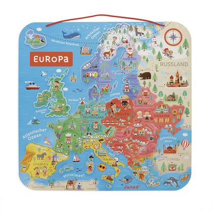 Janod - Magnetisches Landkarten-Puzzle Europa - J05473_3