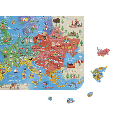 Janod - Magnetisches Landkarten-Puzzle Europa - J05473_5