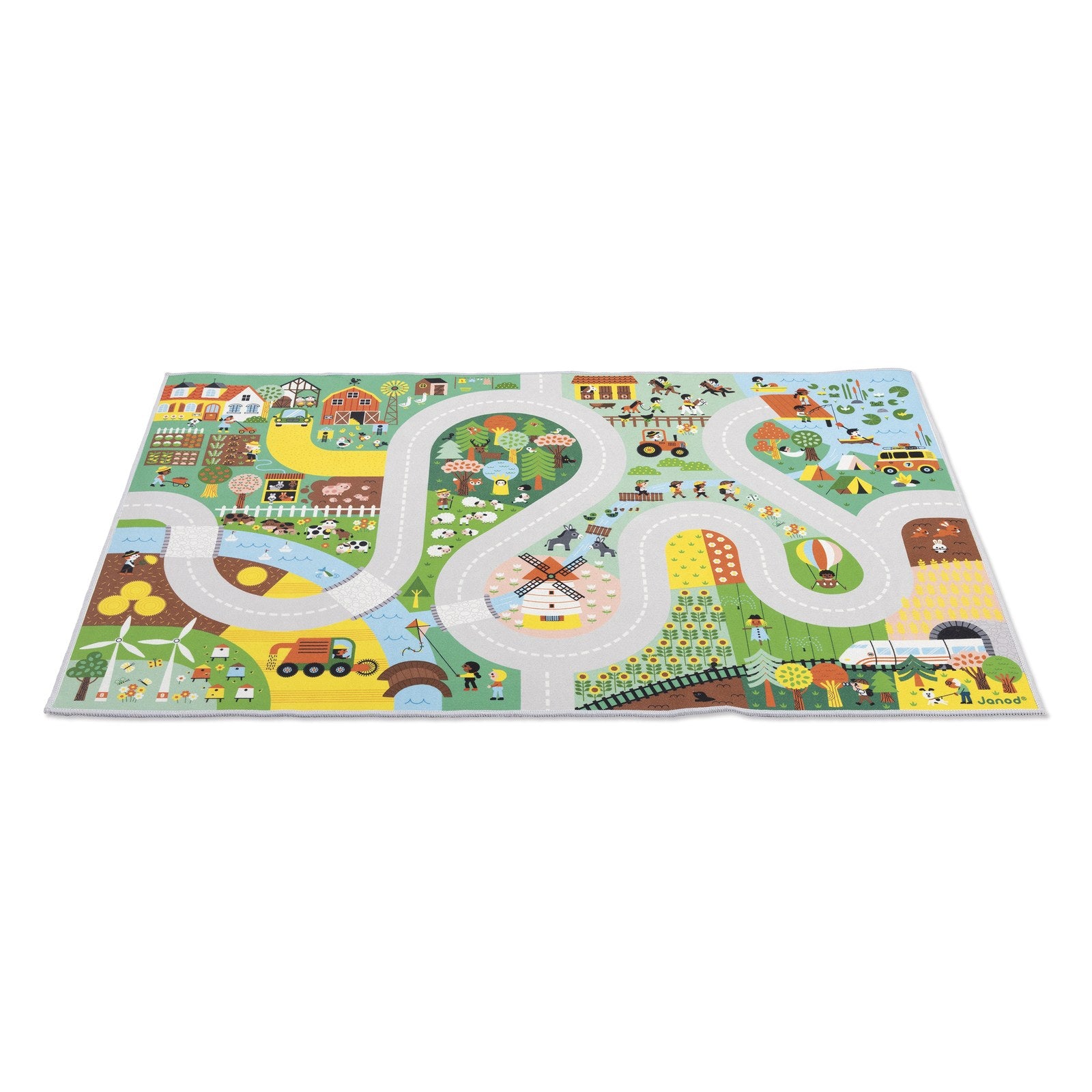 Janod - Cross Roads Spielteppich Auf dem Land - J05930_R01