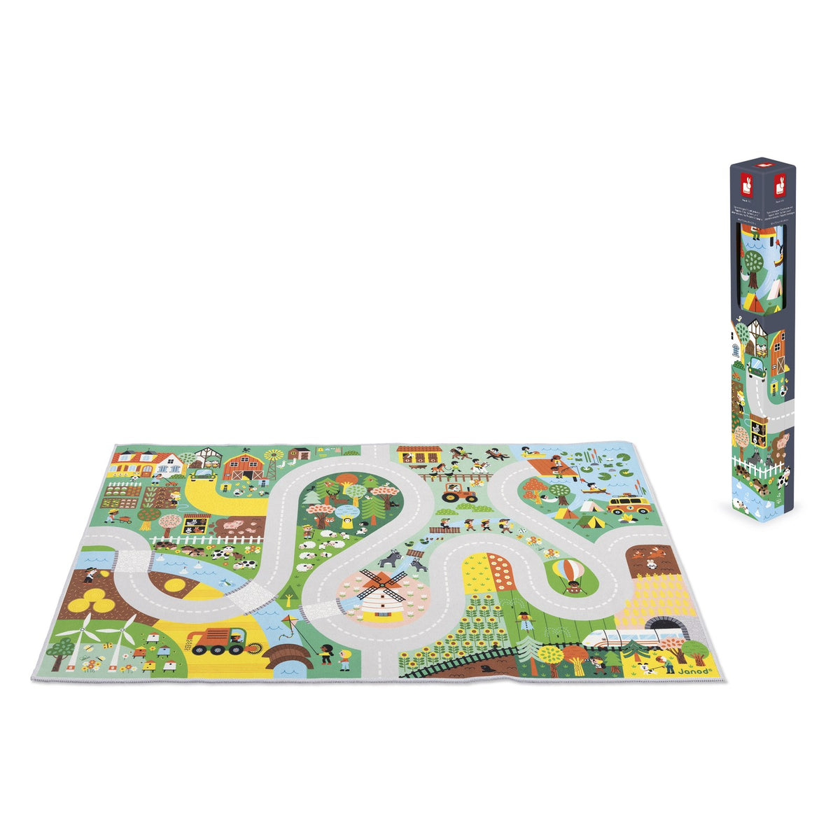 Janod - Cross Roads Spielteppich Auf dem Land - J05930_R01_2