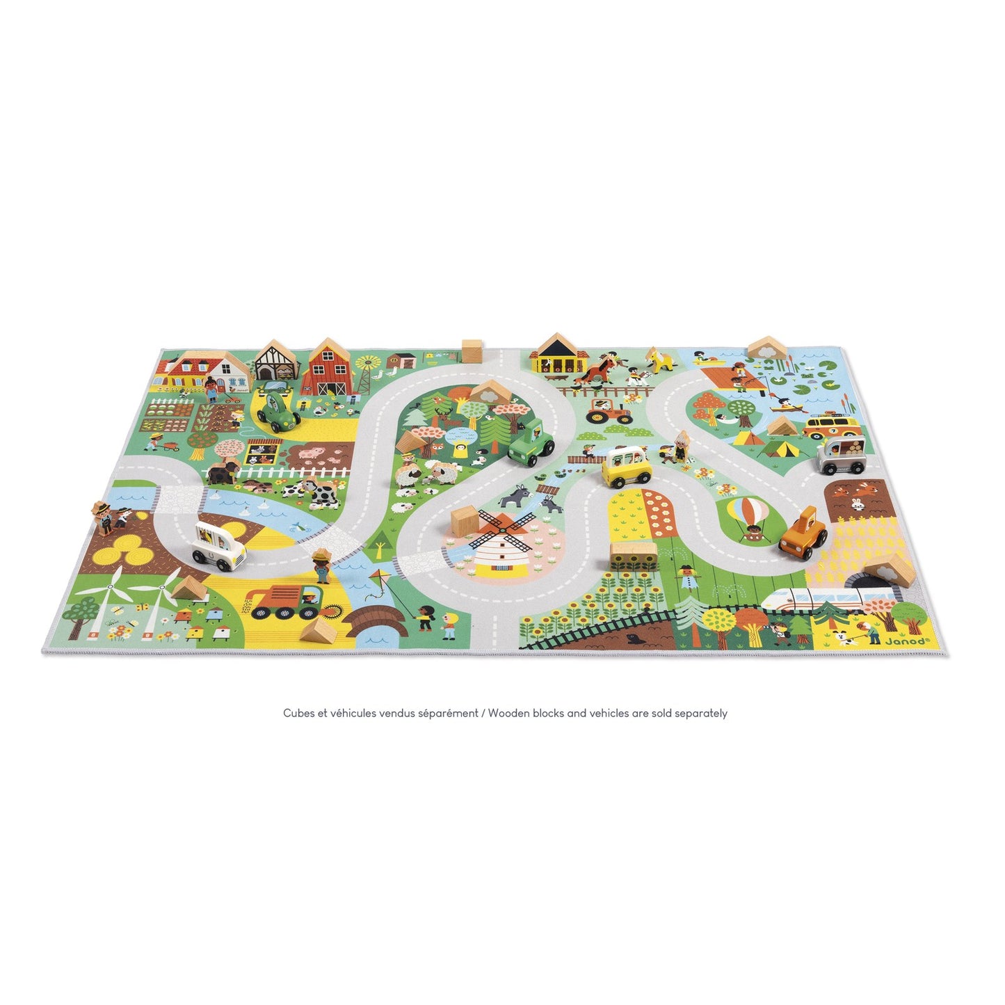 Janod - Cross Roads Spielteppich Auf dem Land - J05930_R01_3
