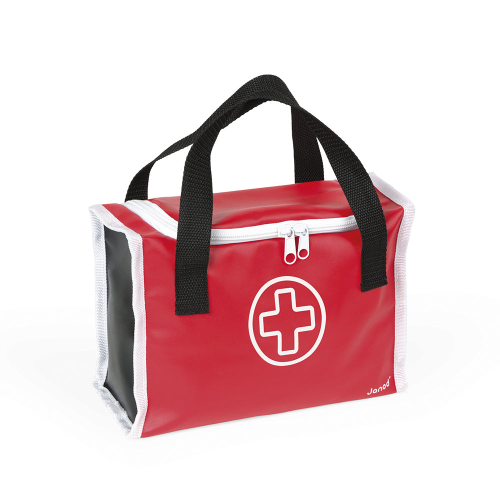 Janod - Doktortasche mit 10 Holz-Zubehörteilen - J06513_5