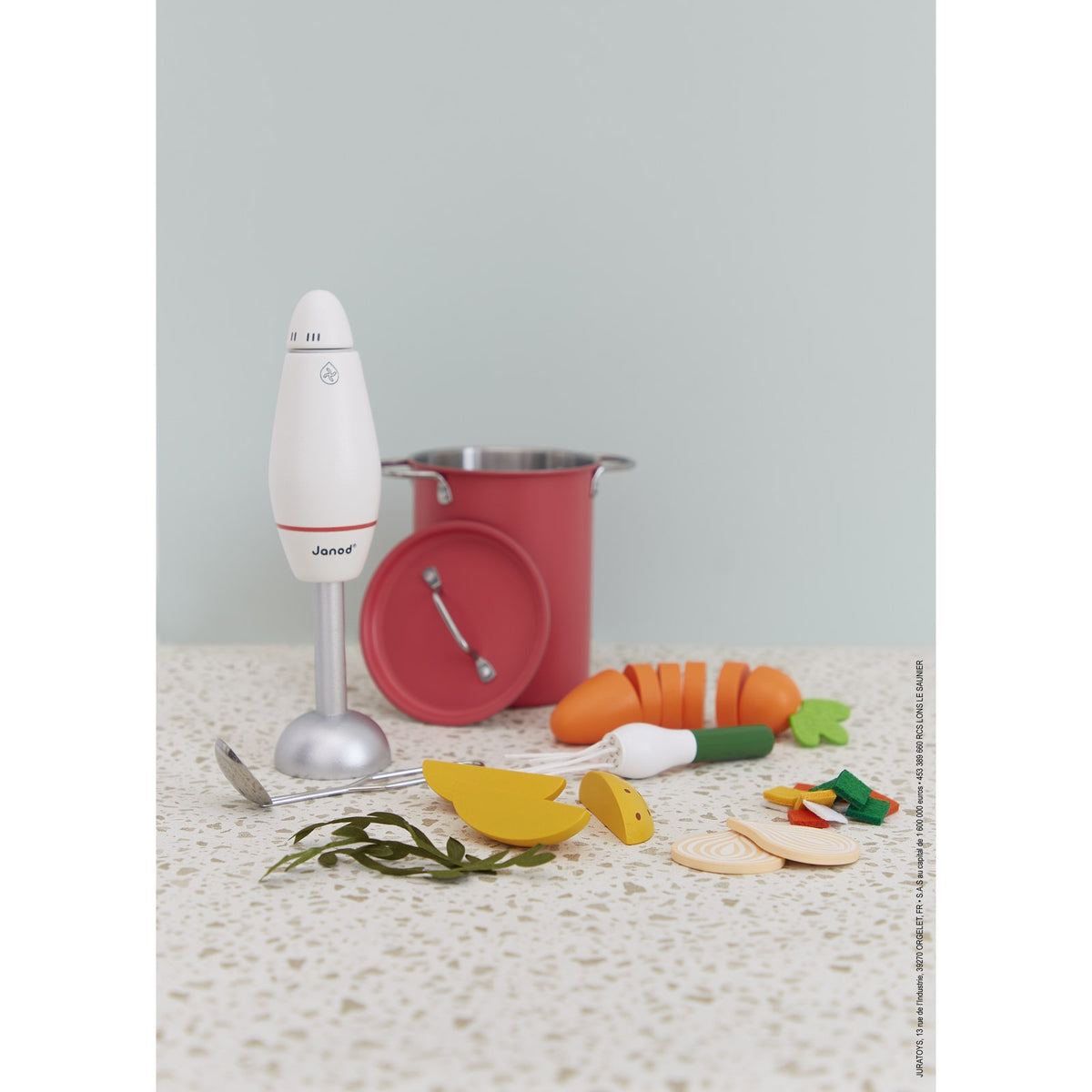Janod - Suppen-Set Spiellebensmittel - J06634_70