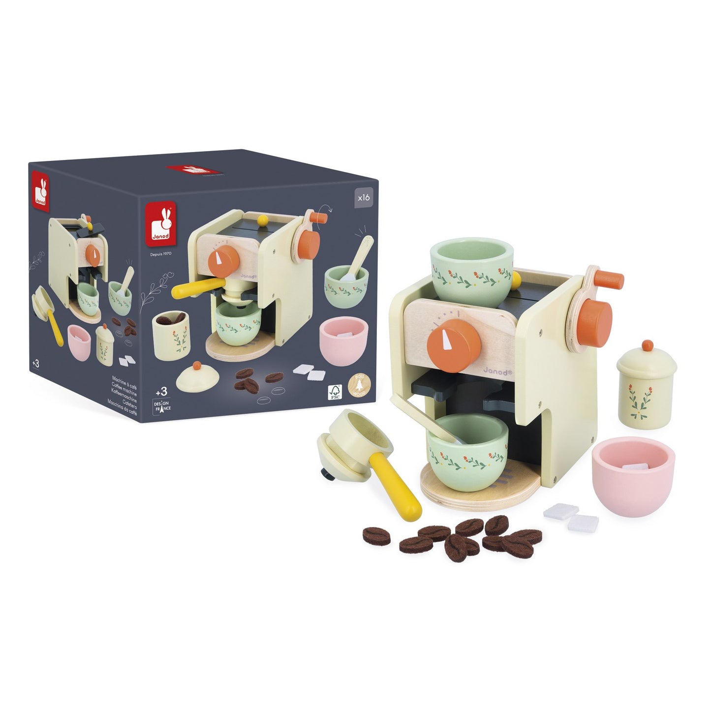Janod - Liebe Omama Kaffeemaschine - J06644_R01_2