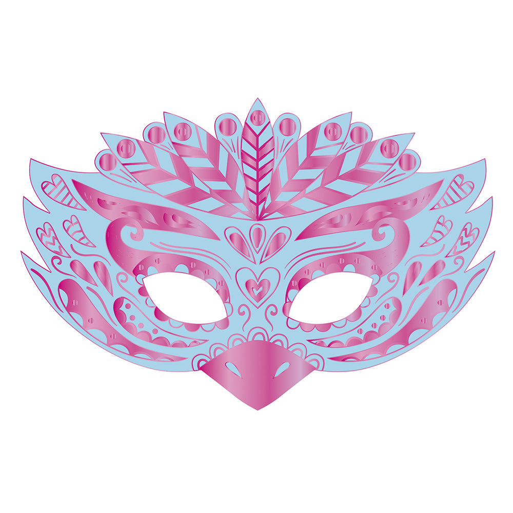Janod - Bastelset Kratzbilder Partymasken - J07890_5