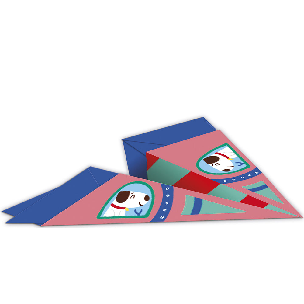 Janod - Bastelset Papierflieger - J07940_4