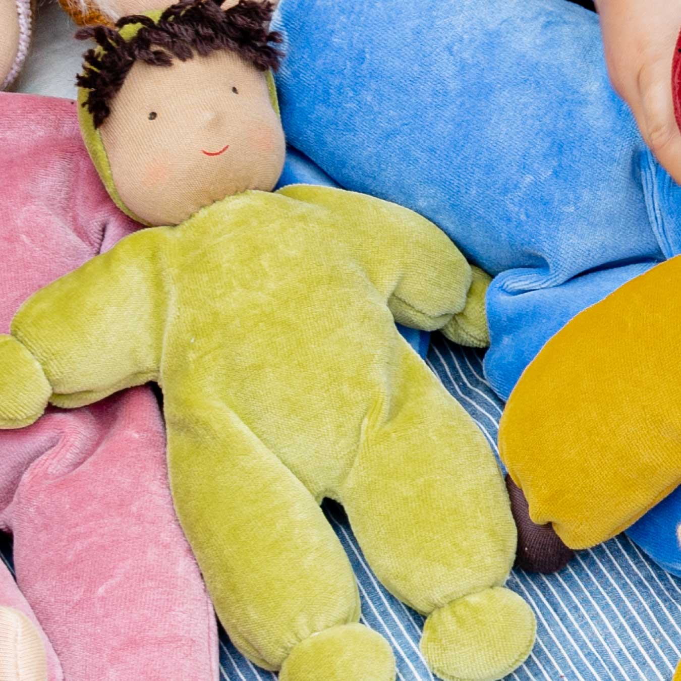 Käthe Kruse - Waldorfpuppe LOLO moos