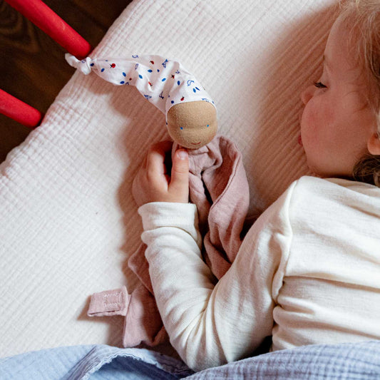 Käthe Kruse - Waldorfwichtel groß rose