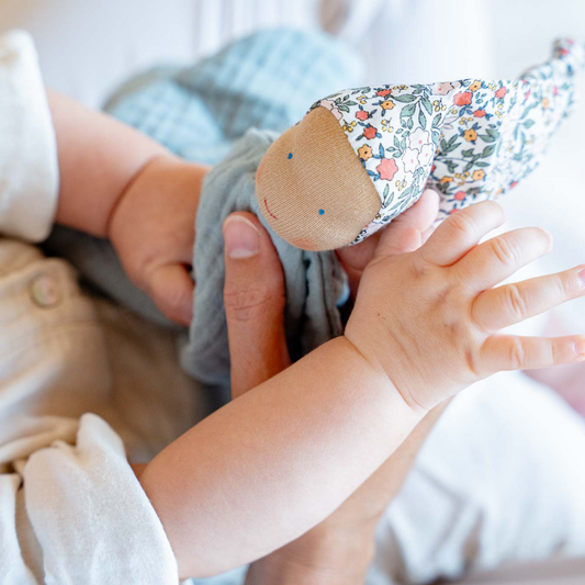 Käthe Kruse - Waldorfwichtel groß türkis