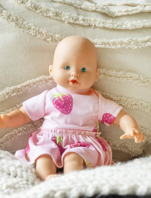 Lillan & Friends - Kleid - Erdbeeren (Gr.28-35cm)