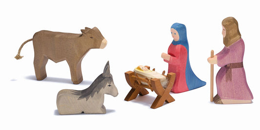 Ostheimer - Krippe mit Kind II 2-tlg.