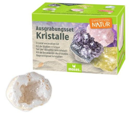 Moses - Expedition Natur Ausgrabungsset Kristalle