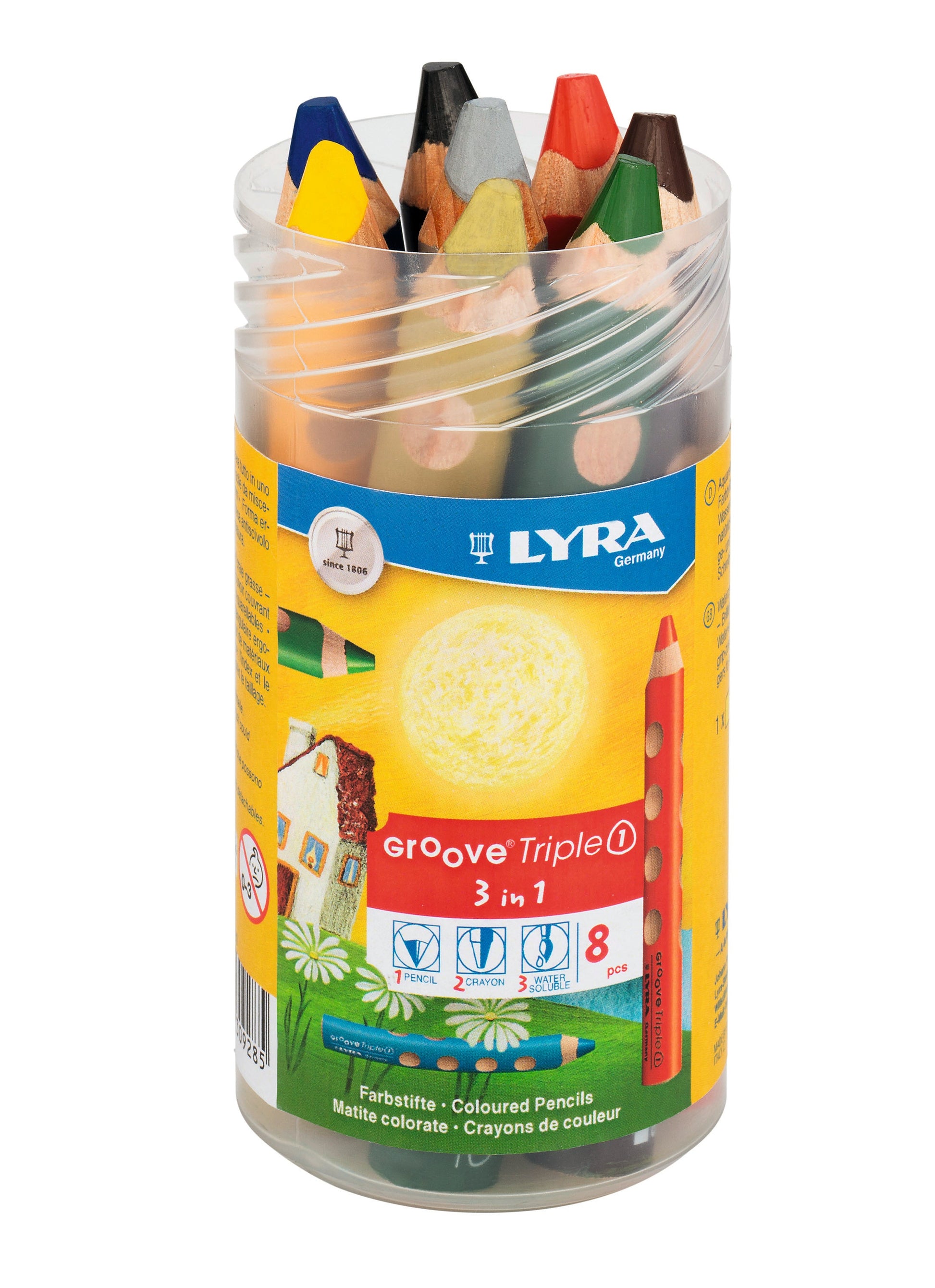 Lyra - GROOVE Triple 1 Runddose RP08 Bild 1