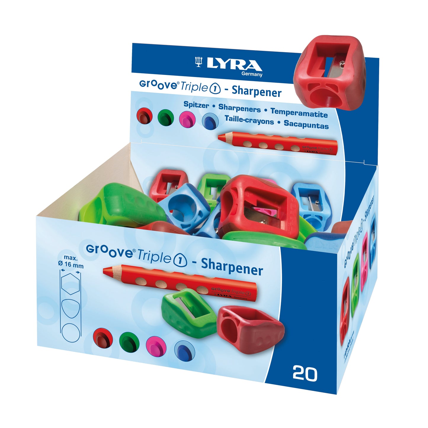 Lyra - Spitzer einfach GROOVE Triple 1 K20 Version 2014 Bild 1