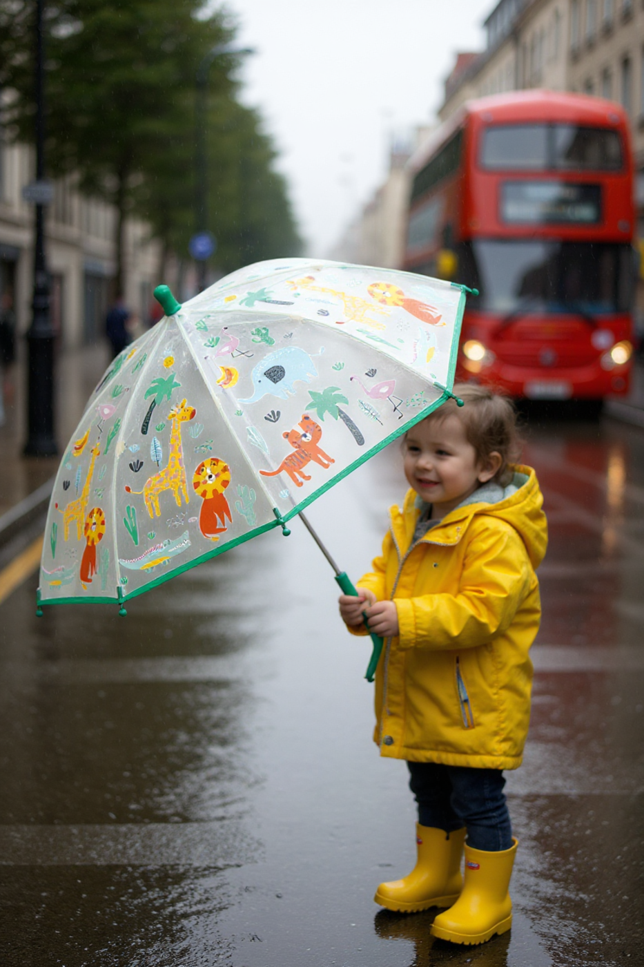 Little L - Regenschirm Giraffe Bild 3