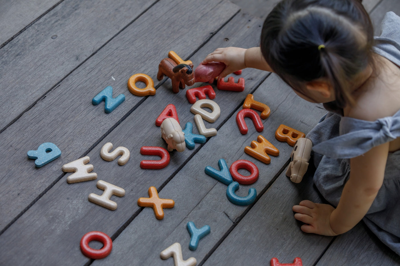 PlanToys - Alphabet Großbuchstaben Bild 8