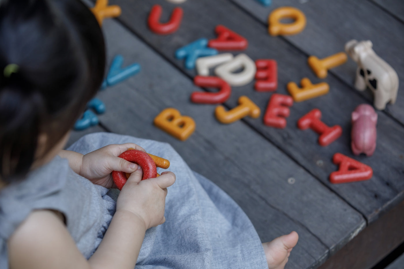 PlanToys - Alphabet Großbuchstaben Bild 9