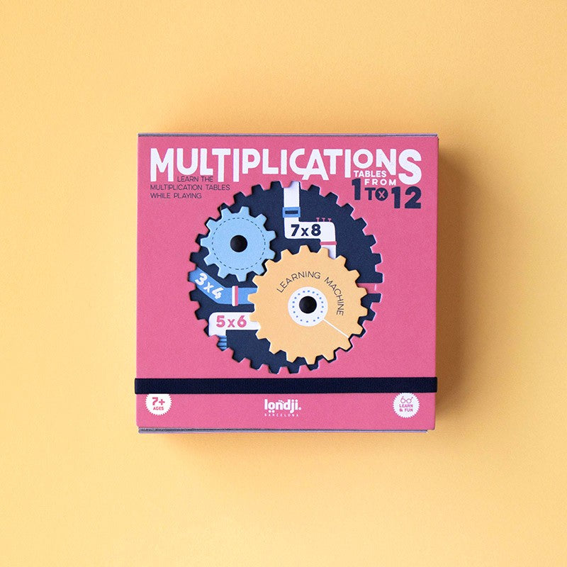 Kartenspiel Multiplications Learn & Fun von Londji mit bunten Multiplikationskarten