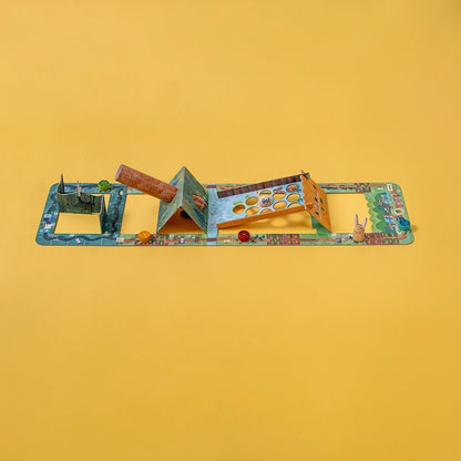 Londji Ready Steady Go Würfelspiel mit bunten Spielfiguren und Straßenmotiv