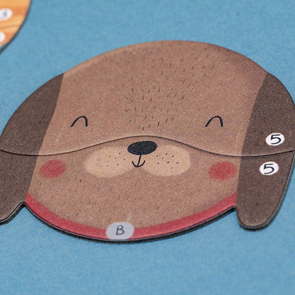 Londji Bobby & Misha Tiny Games Kartenspiel-Set mit bunten Illustrationen