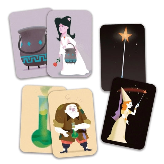 Djeco - Kartenspiel Magic School