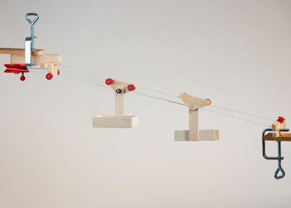 Kraul - Mini Seilbahn 2 Wagen mit Station