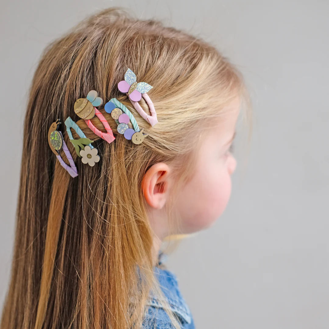 Haarspangen Mini Beasts Mini von Mimi & Lula mit bunten Miniatur-Tiermotiven