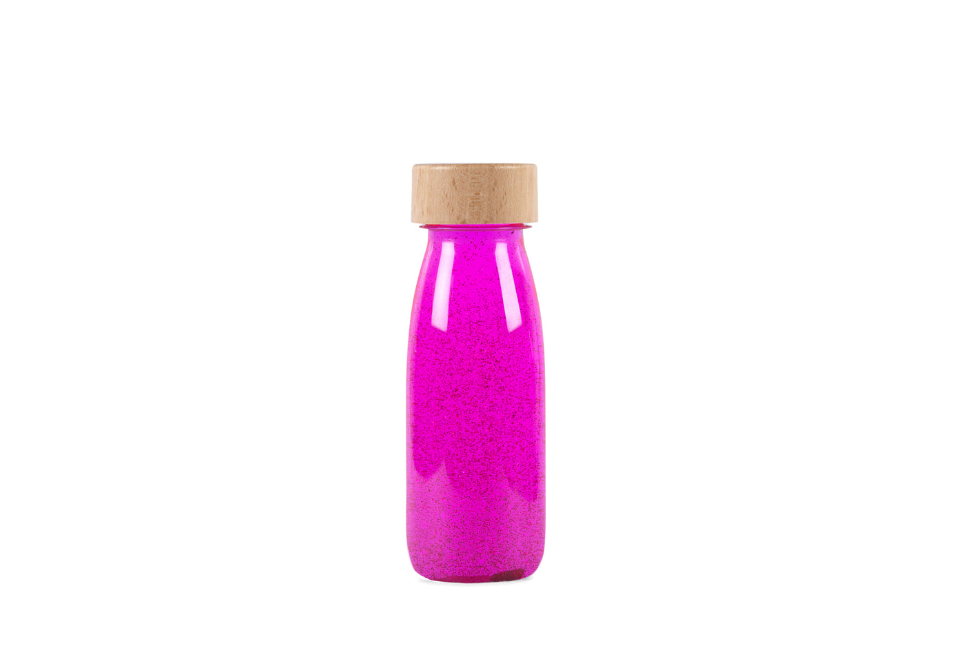 Petit Boum - Sensorikspielzeug Float Bottle - Fluo Pink Bild 2