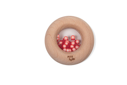 Petit Boum - Sensorikspielzeug Donut - Tomate Bild 1