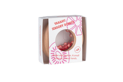 Petit Boum - Sensorikspielzeug Donut - Tomate Bild 2