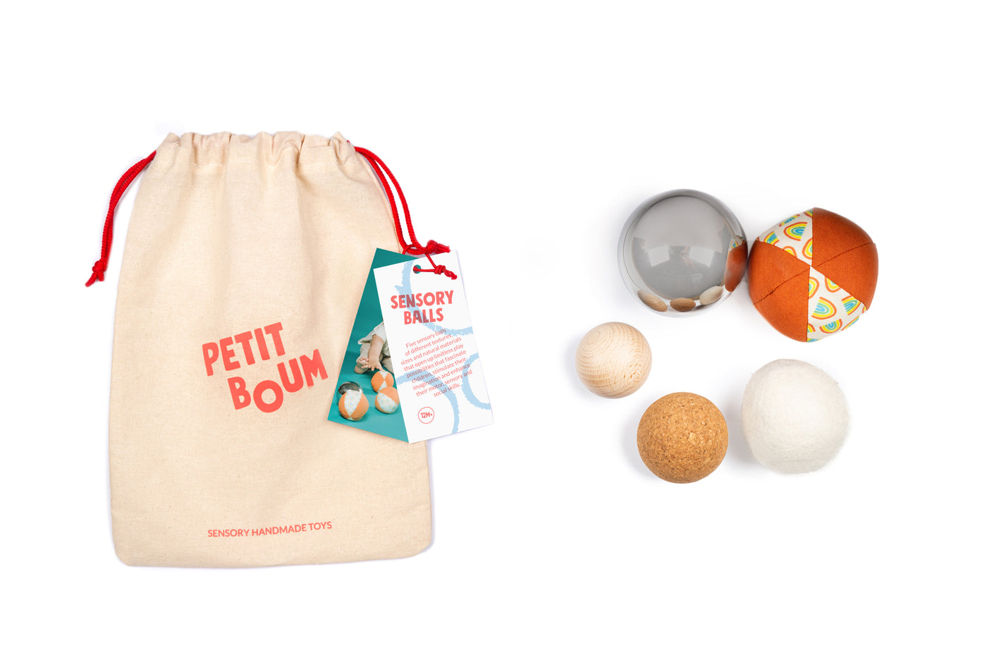 Petit Boum - Sensorikspielzeug Sensory Balls Bild 1