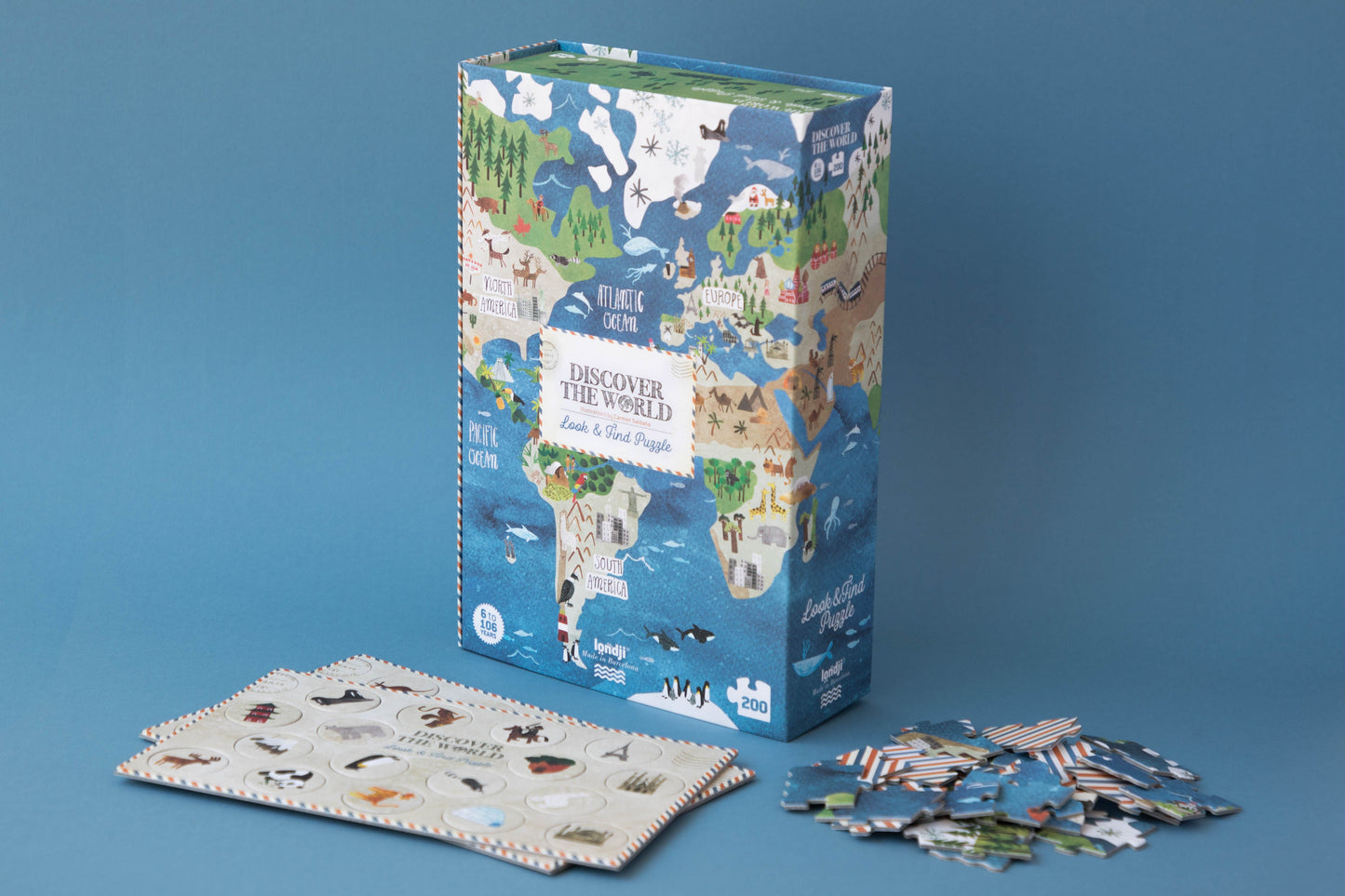 Londji - Discover The World Puzzle - 200 Teile