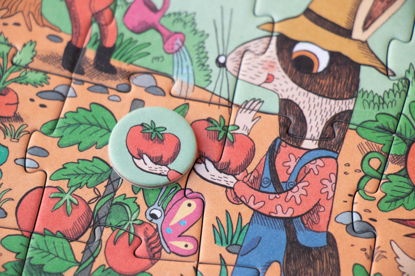 Londji - Garden Tiny Puzzle - 24 Teile