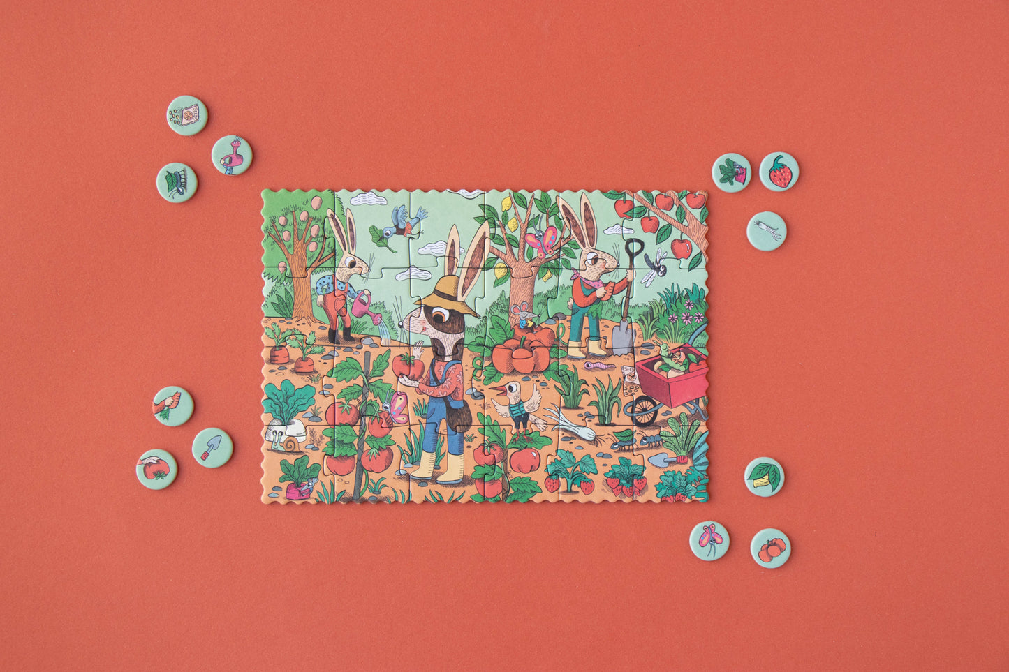 Londji - Garden Tiny Puzzle - 24 Teile