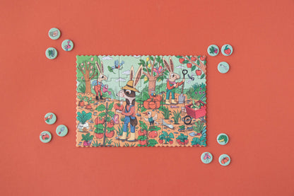 Londji - Garden Tiny Puzzle - 24 Teile