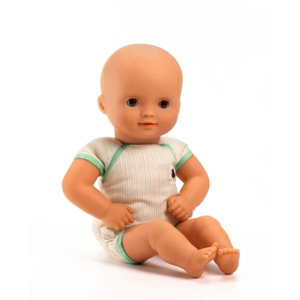 Babypuppe Jacinthe POMEA mit weichem Körper, 32 cm groß, hellhäutig