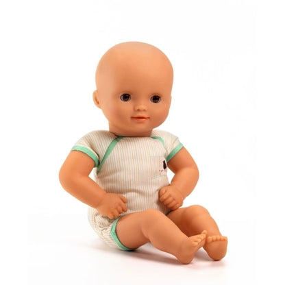 Babypuppe Jacinthe POMEA mit weichem Körper, 32 cm groß, hellhäutig
