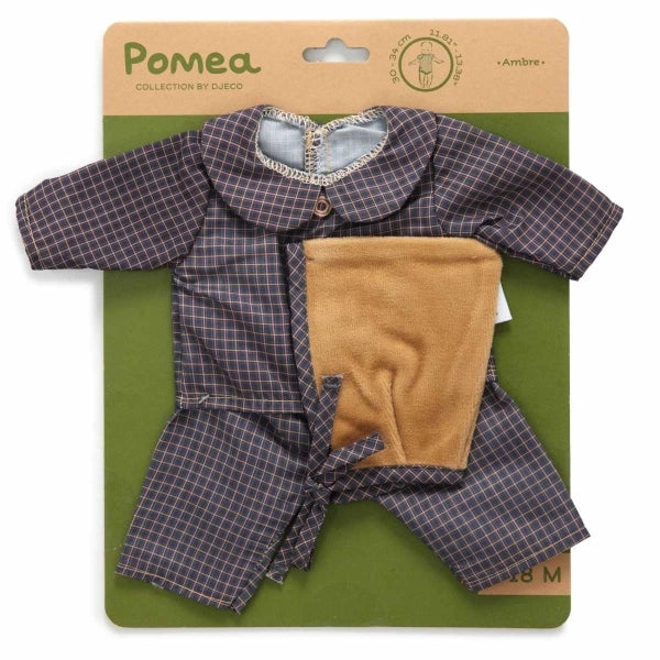 Puppenkleidung Ambre von POMEA mit Kleid und Zubehör für 30-34cm große Puppen