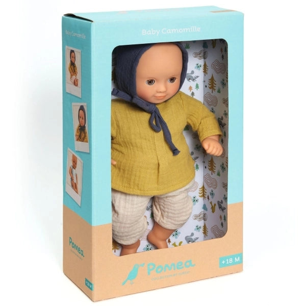 Stoffpuppe Camomille 32cm mit weichem Körper von POMEA