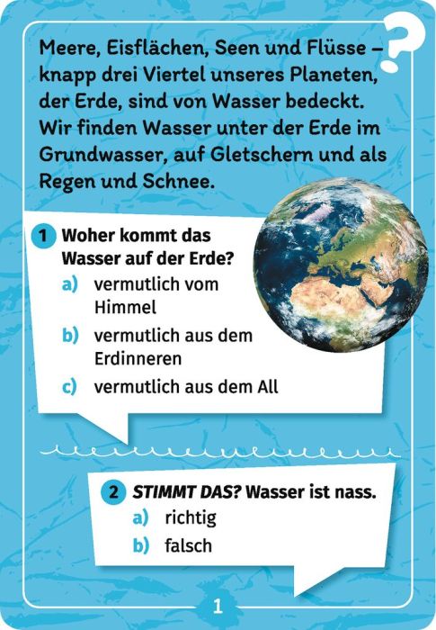 Moses - Mein Wasser-Forscherquiz