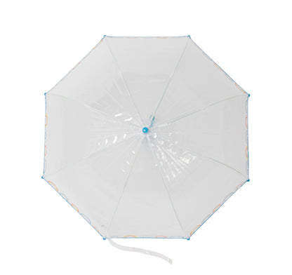 Kinderregenschirm Little L mit farbigem Regenbogen-Design und ergonomischem Griff