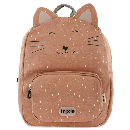 Kinderrucksack Mrs. Cat von Trixie mit Katzenmotiv, 7,5 Liter, gepolsterte Tragegurte